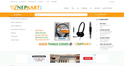 Desktop Screenshot of nepkart.com